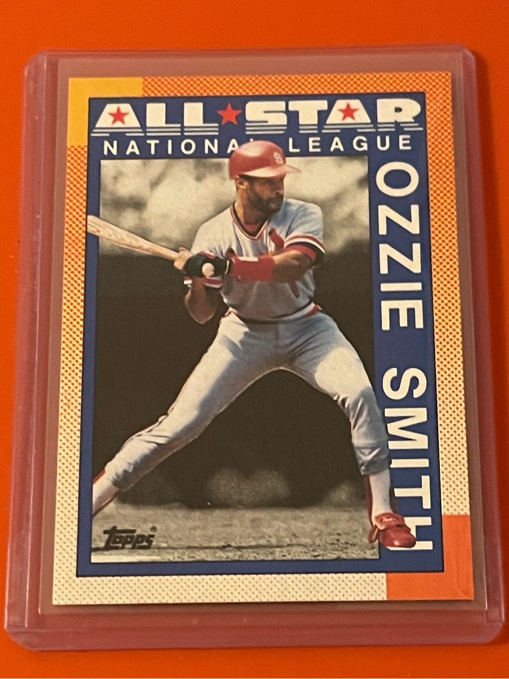 Ozzie Smith #400 [All-Star] 1990 Topps Baseball Trading Card